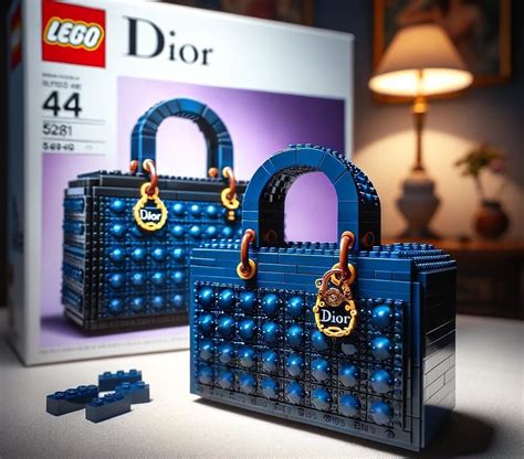 lego dior bag